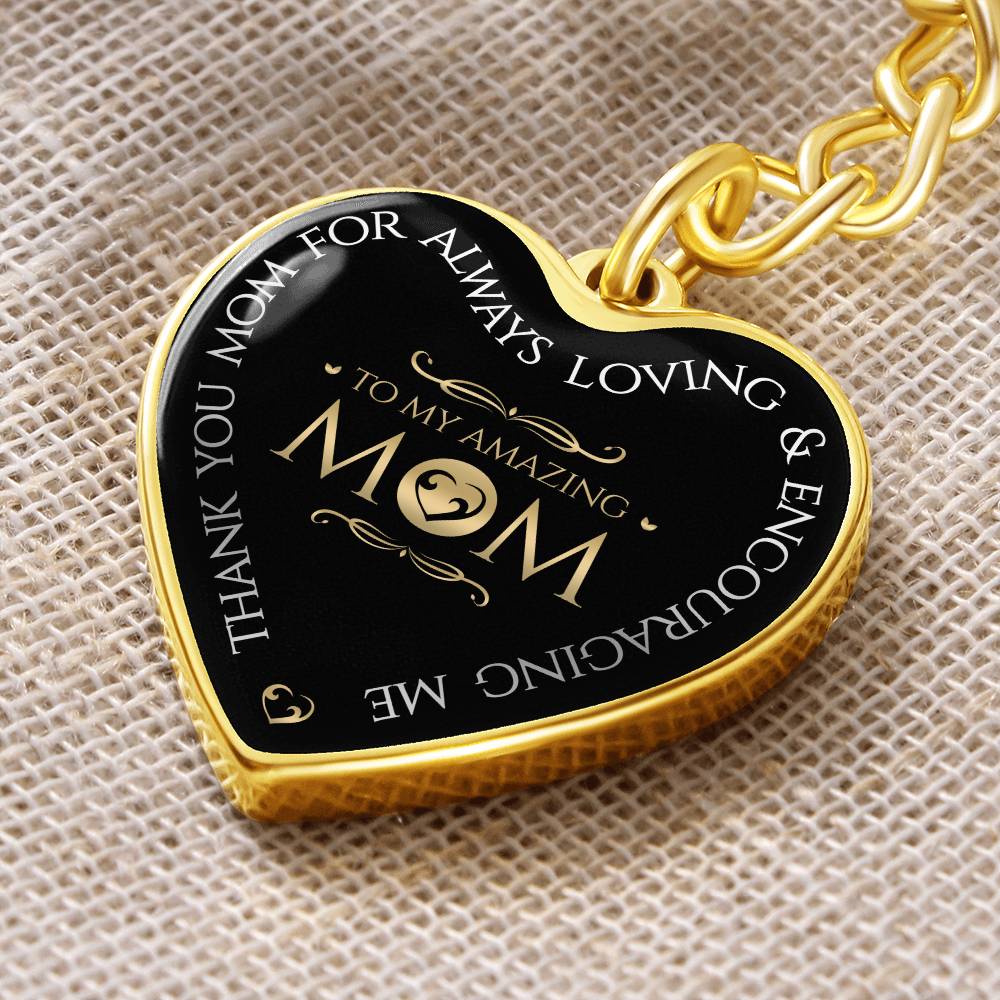 MY AMAZING MOM Curb Keychain Attachment