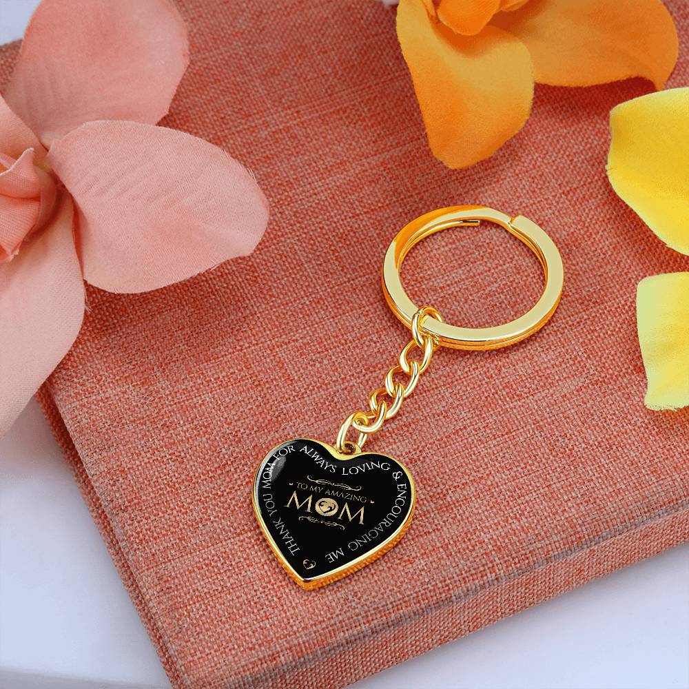 MY AMAZING MOM Curb Keychain Attachment