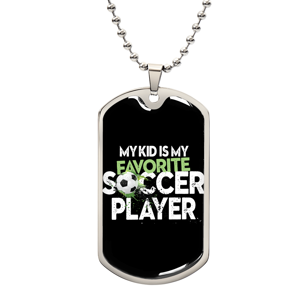 fav socccer player DOG TAG