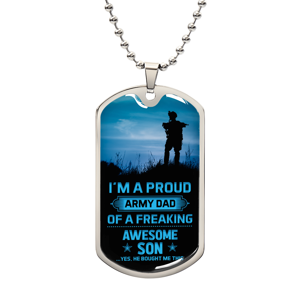 I'm a proud army dad