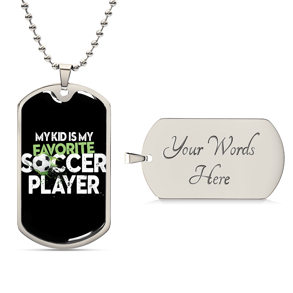 fav socccer player DOG TAG