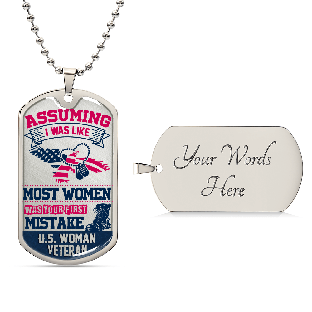 Most Women DOG TAG