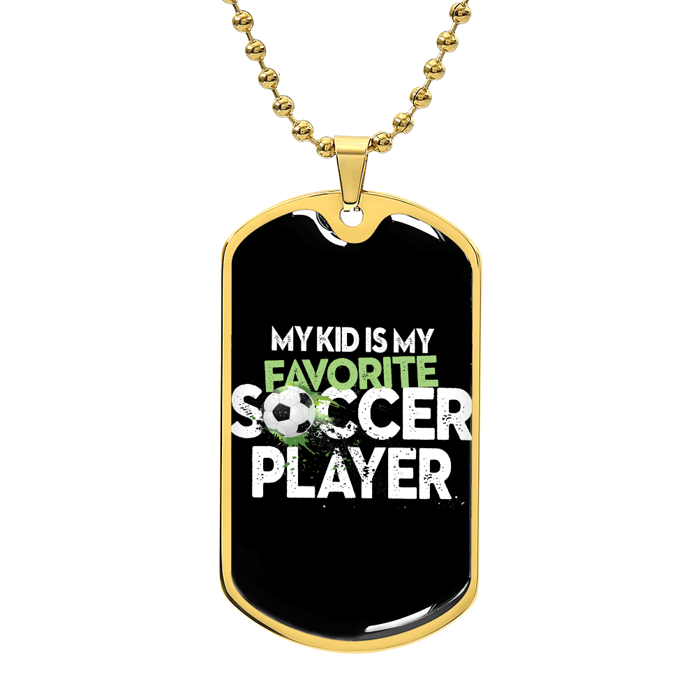 fav socccer player DOG TAG