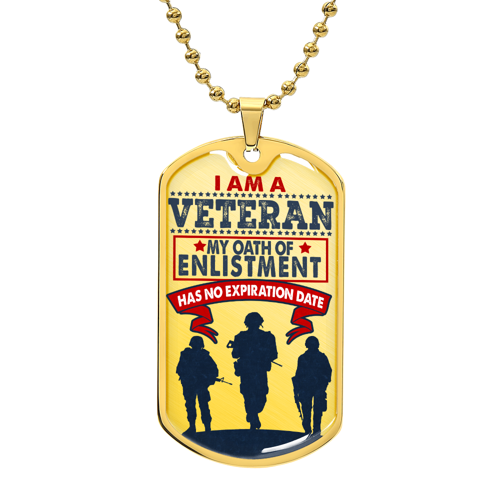 I am a Veteran DOG TAG