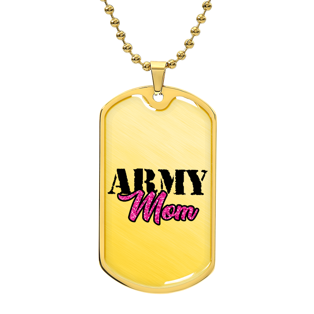 Military Mom DOG TAG