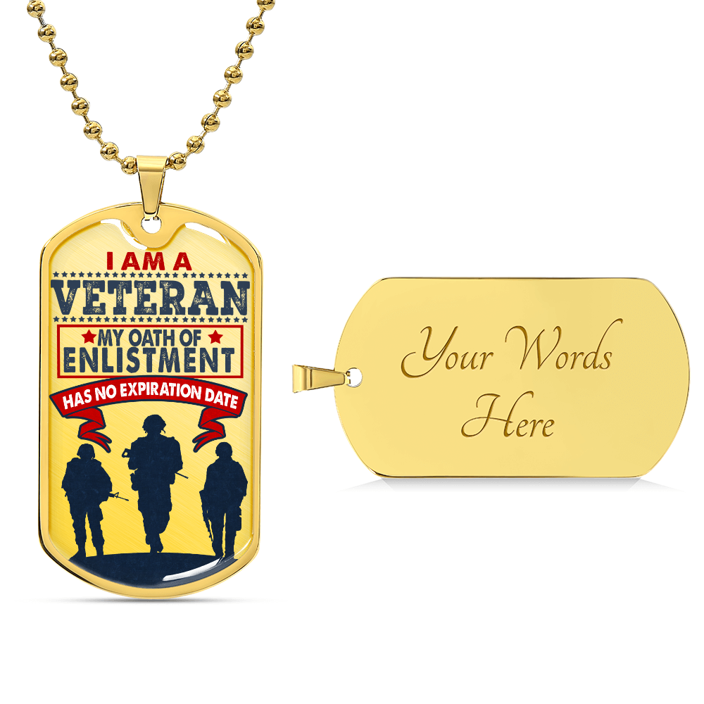 I am a Veteran DOG TAG