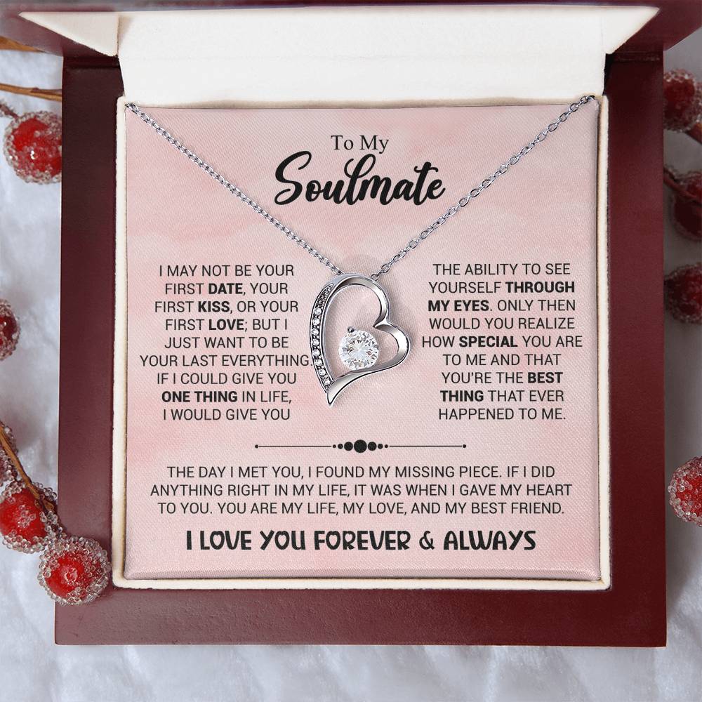 Soulmate - ILY FOREVER & ALWAYS - Rose