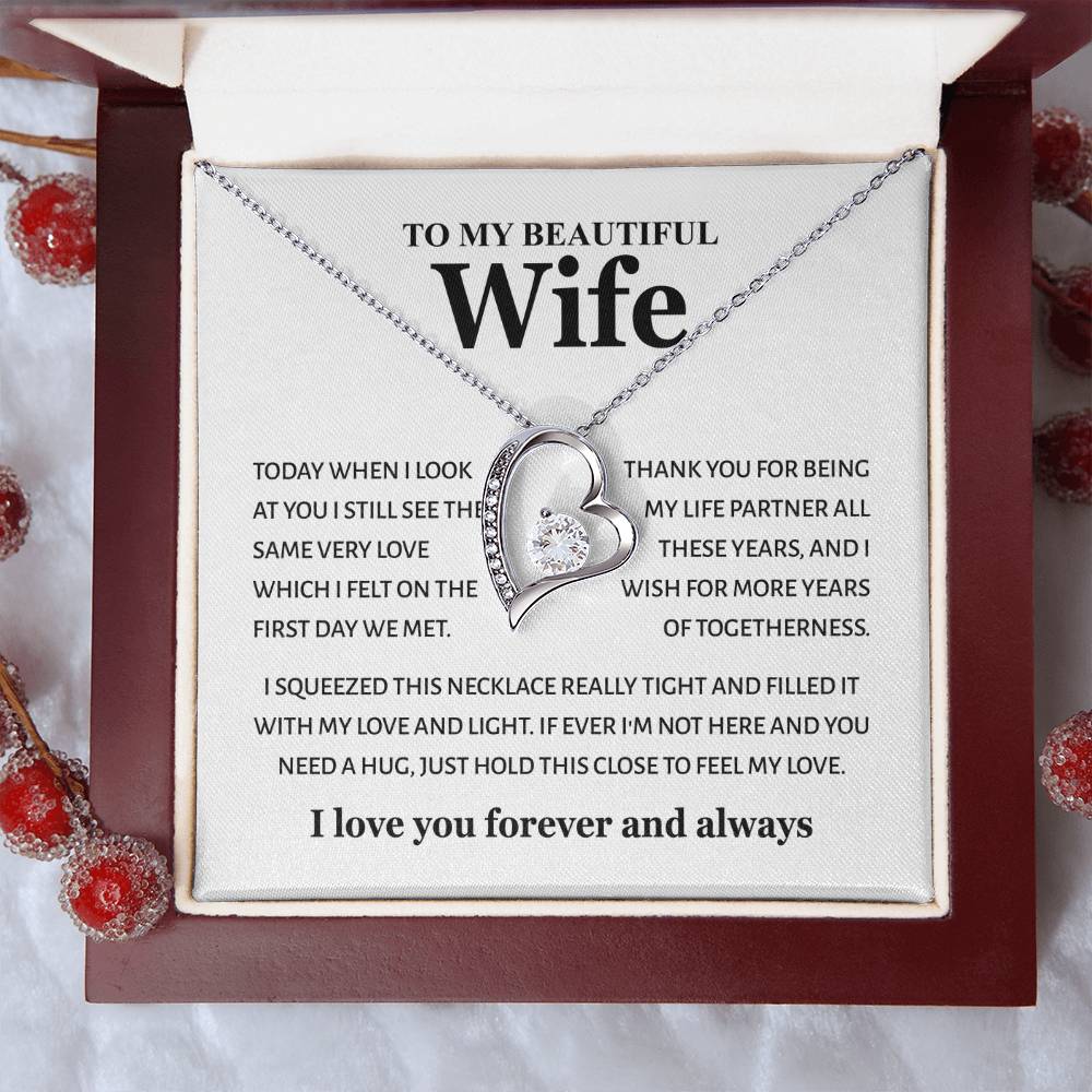 To My Wife - Gold Love Knot