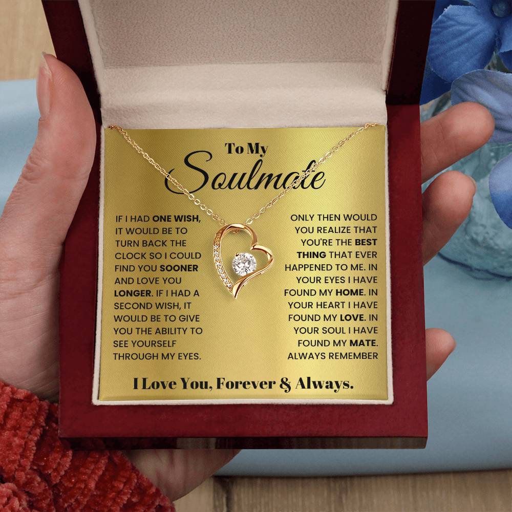TO MY SOULMATE ONE WISH