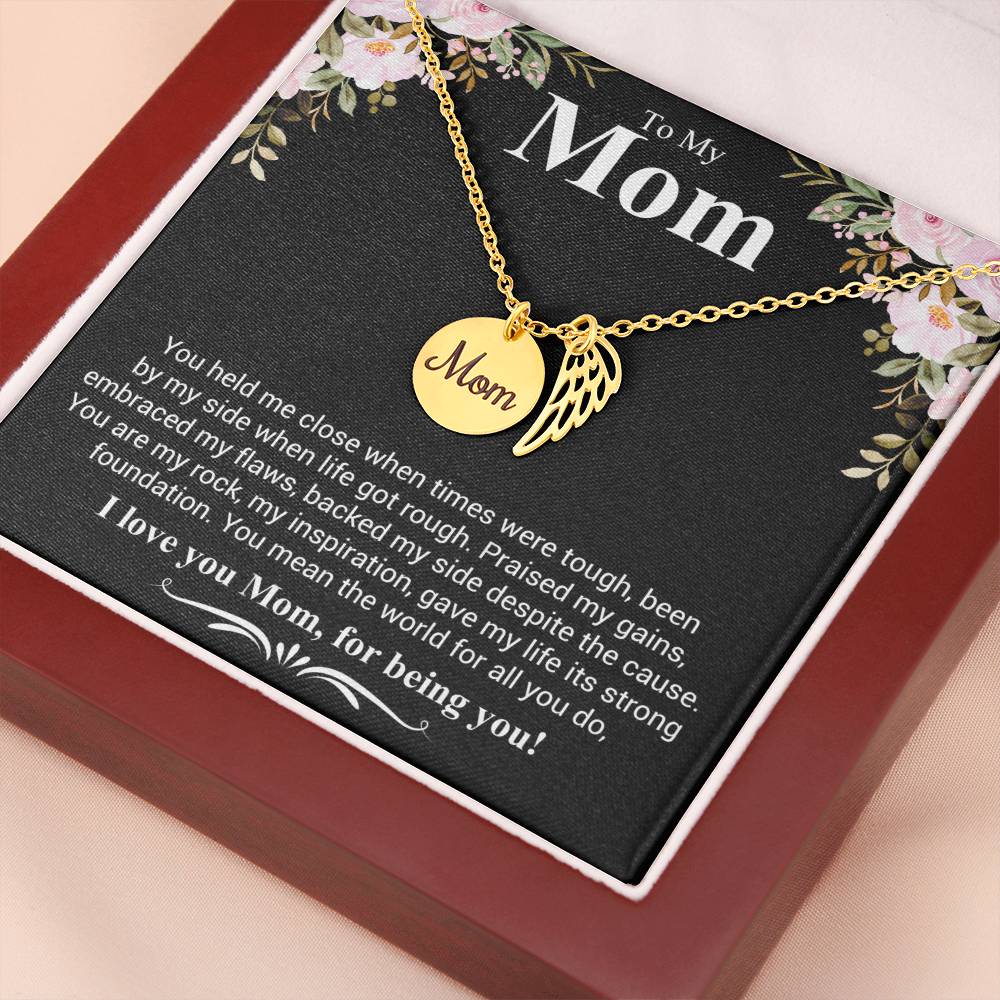 To My Mom Poem - Black