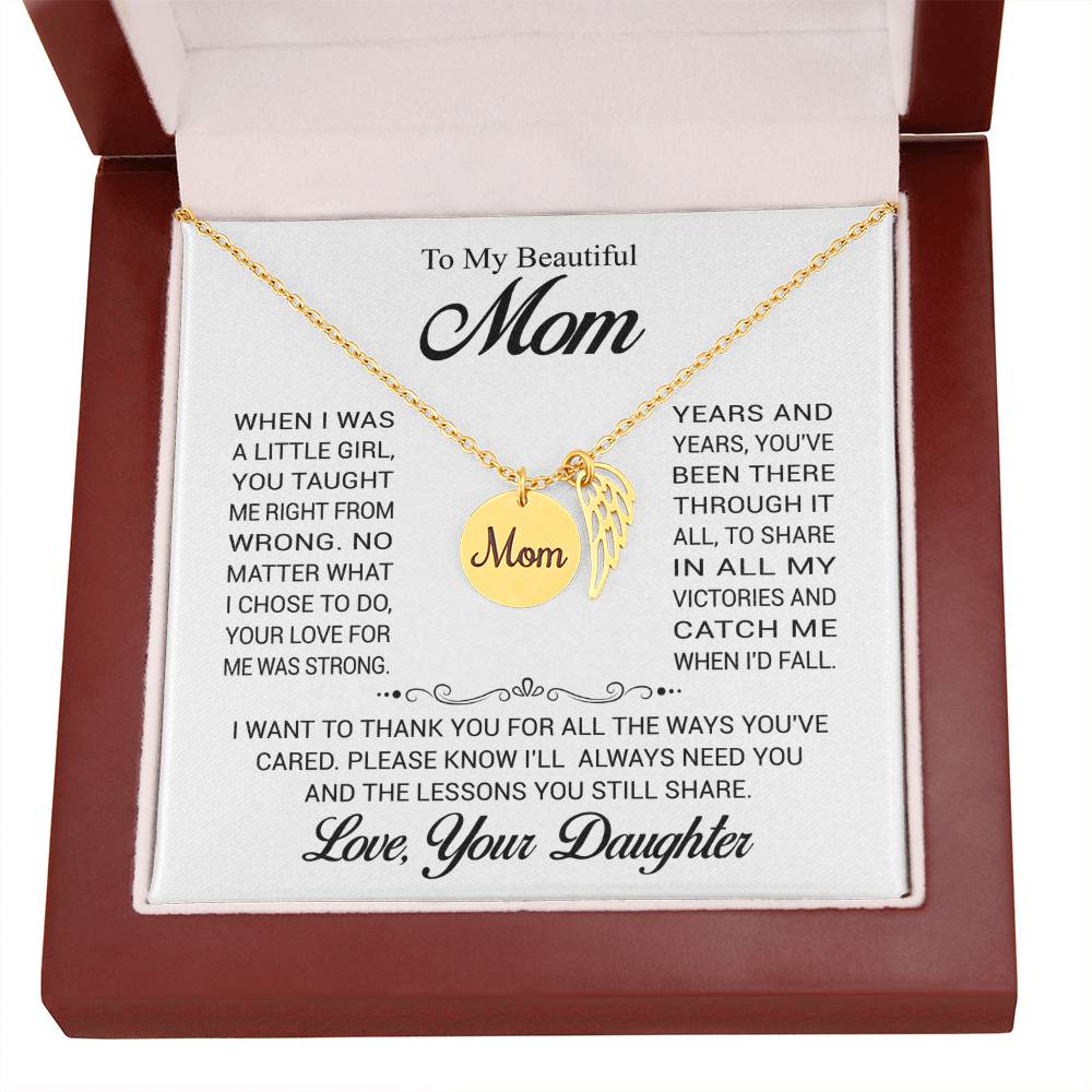 To My Beautiful Mom - from Daughter