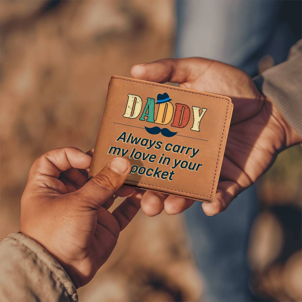 Wallet Design_Daddy Always Carry My Love