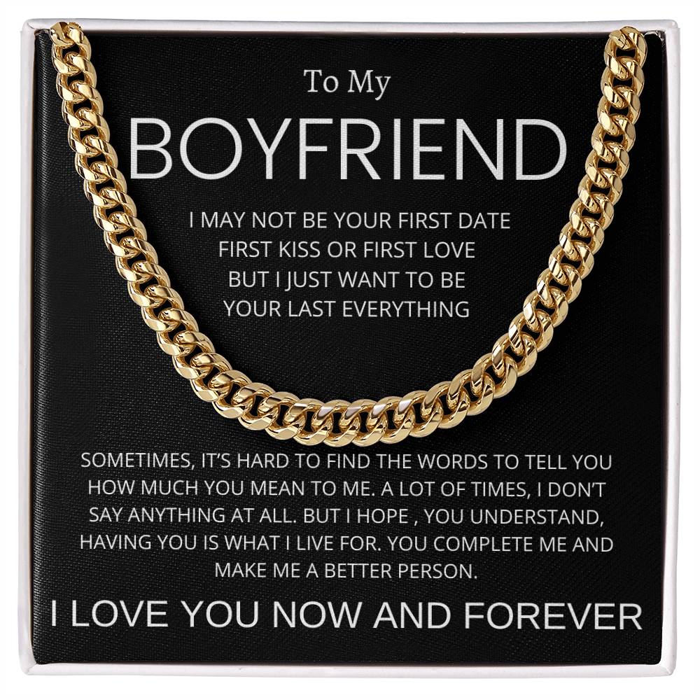 To My Boyfriend Now and Forever