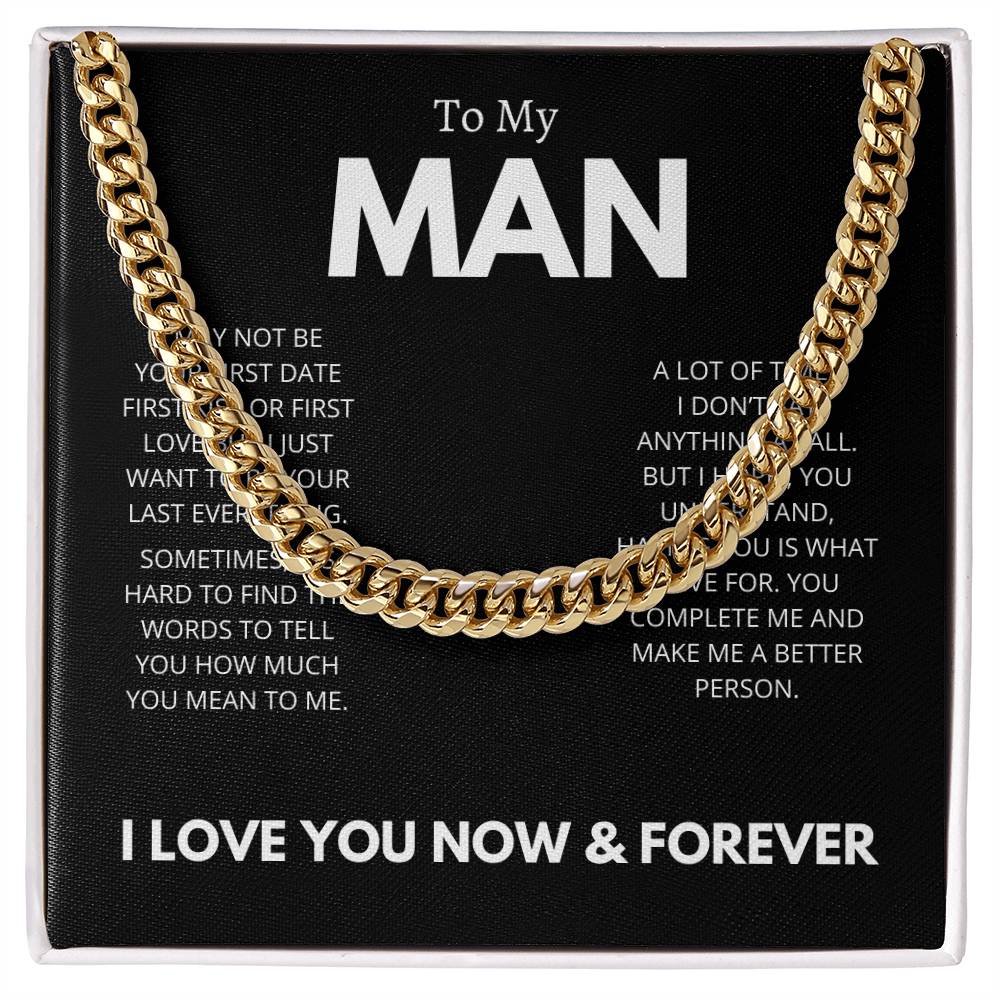 To My Man Love You Now and Forever