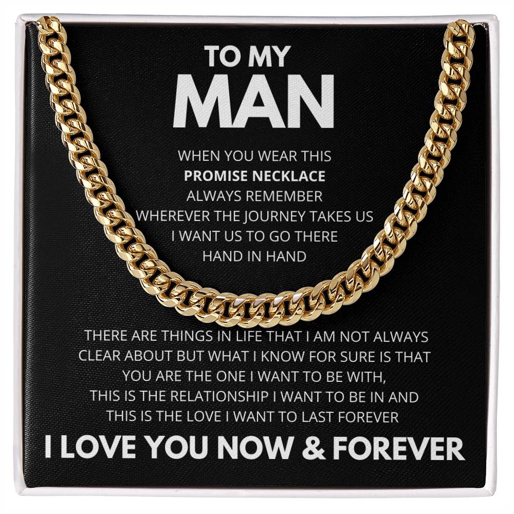 To My Man I Love You Now and Forever
