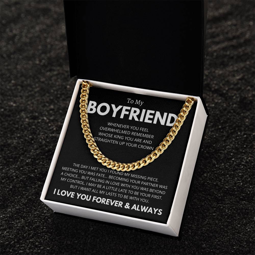 To My Boyfriend Now and Forever