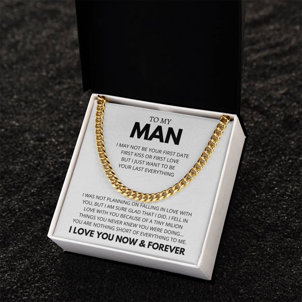 To My Man I Love You Now and Forever