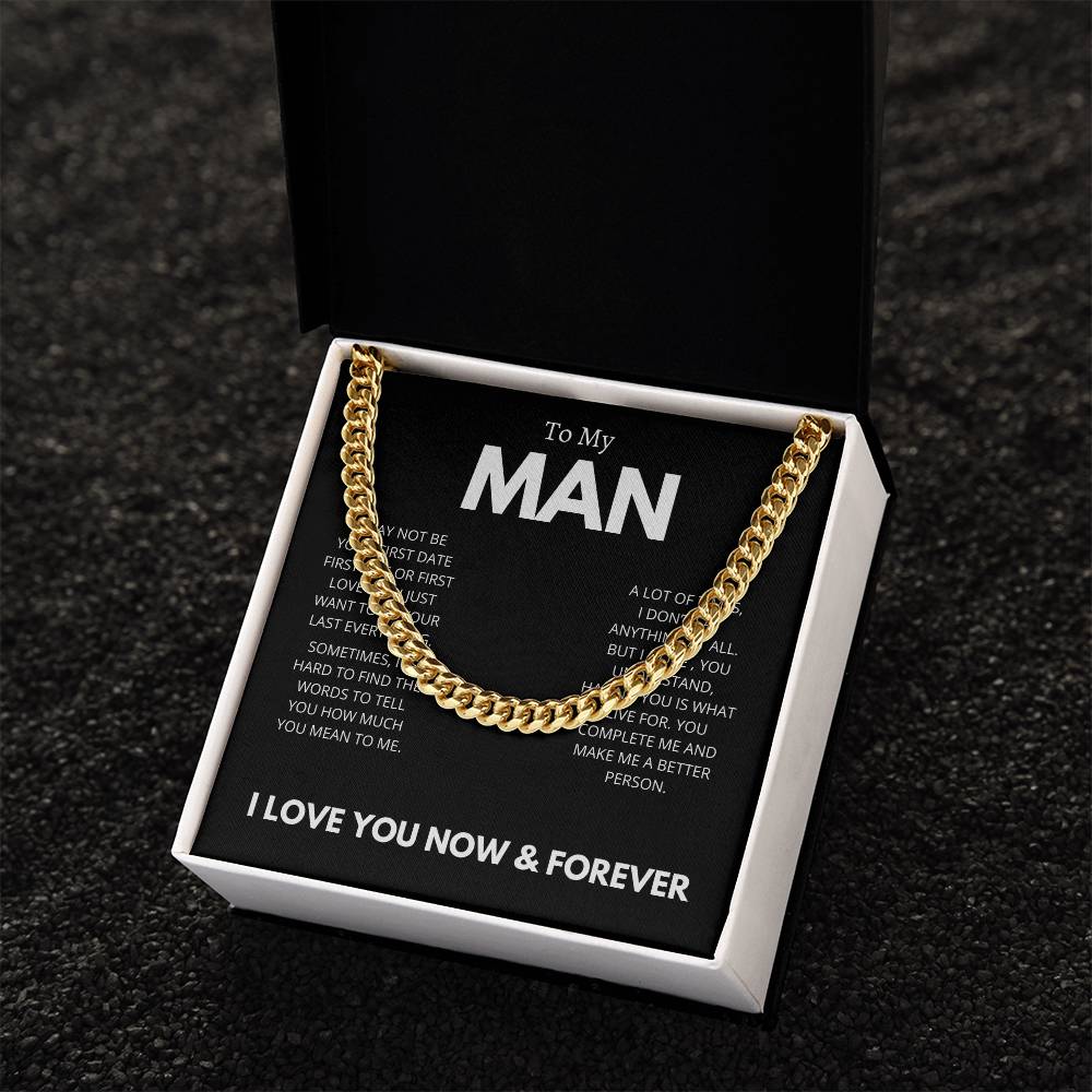 To My Man Love You Now and Forever