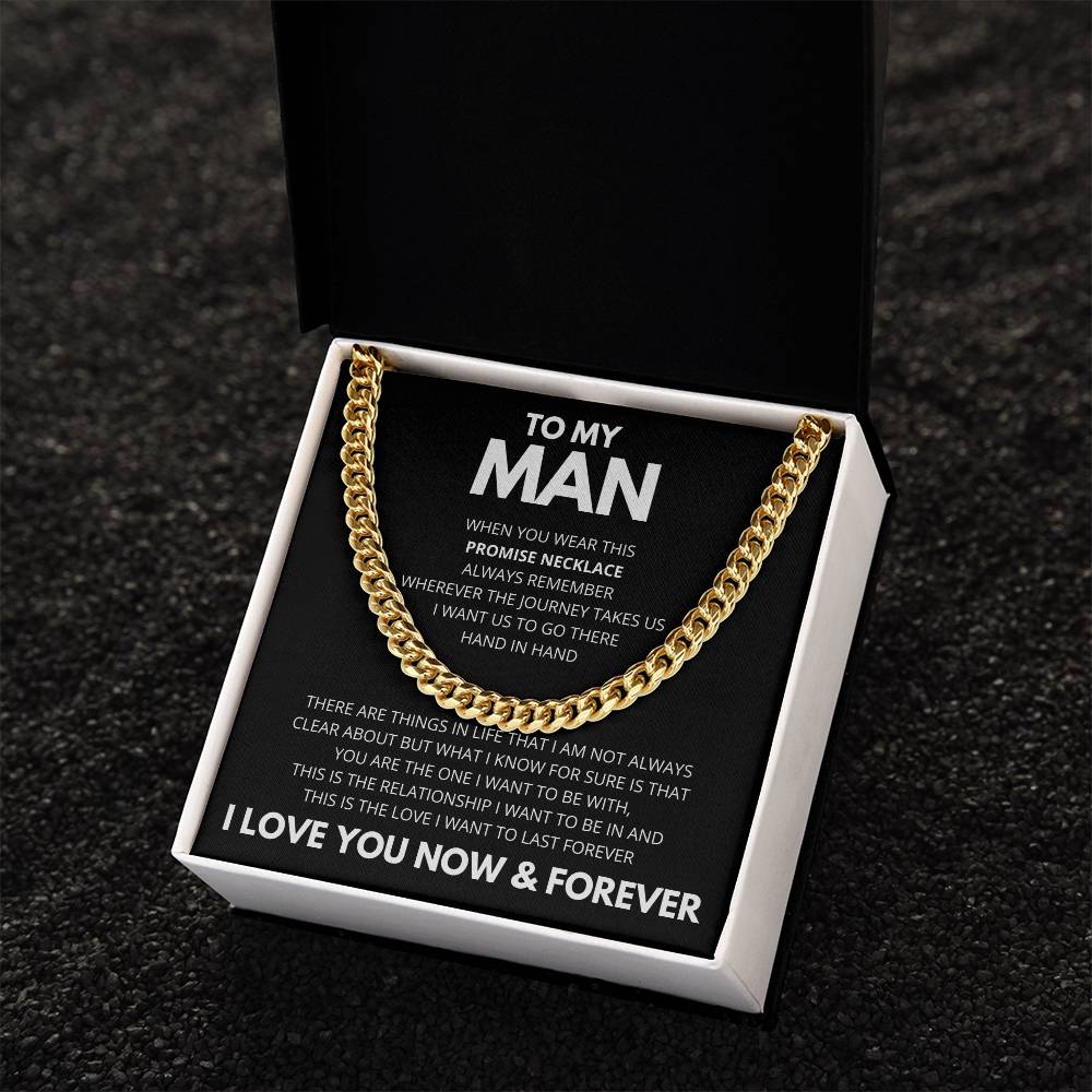 To My Man I Love You Now and Forever