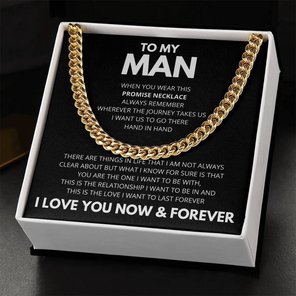 To My Man I Love You Now and Forever