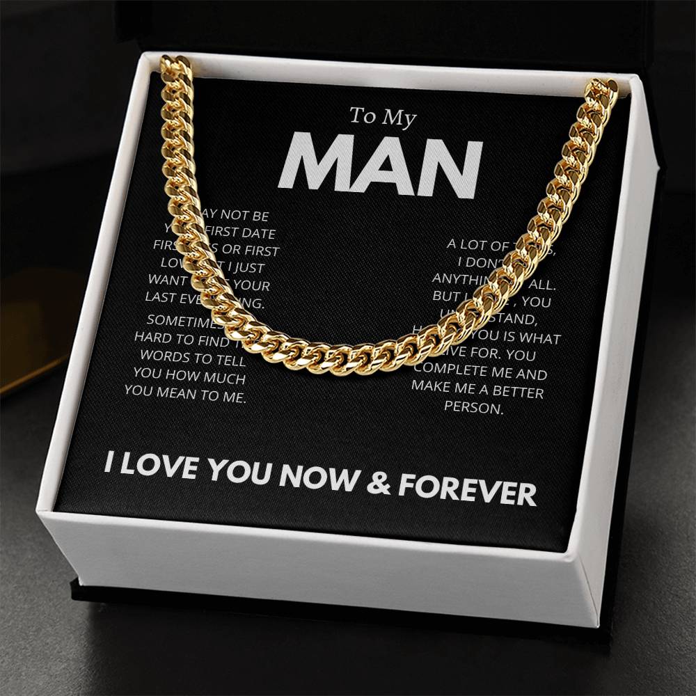 To My Man Love You Now and Forever