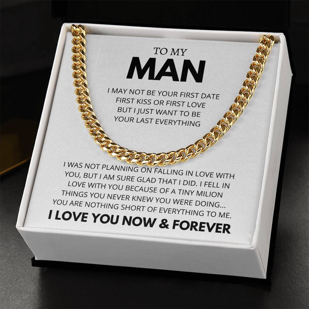 To My Man I Love You Now and Forever