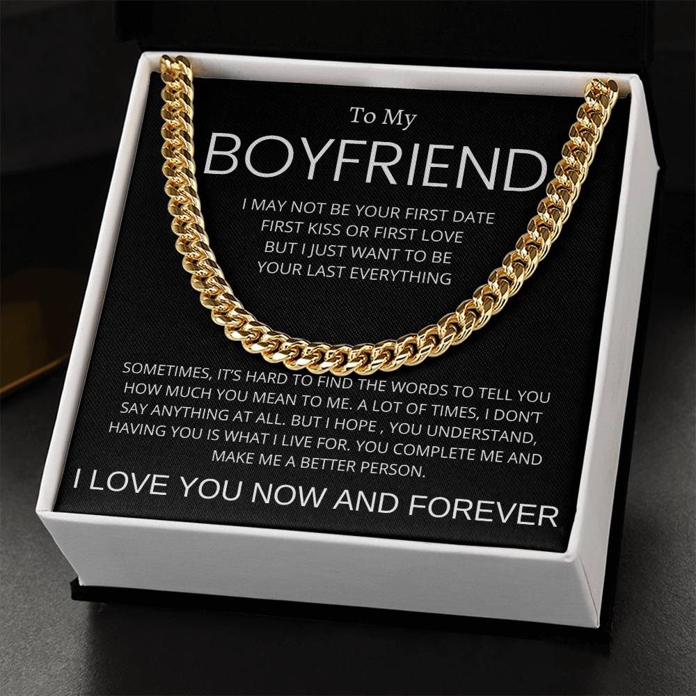 To My Boyfriend Now and Forever
