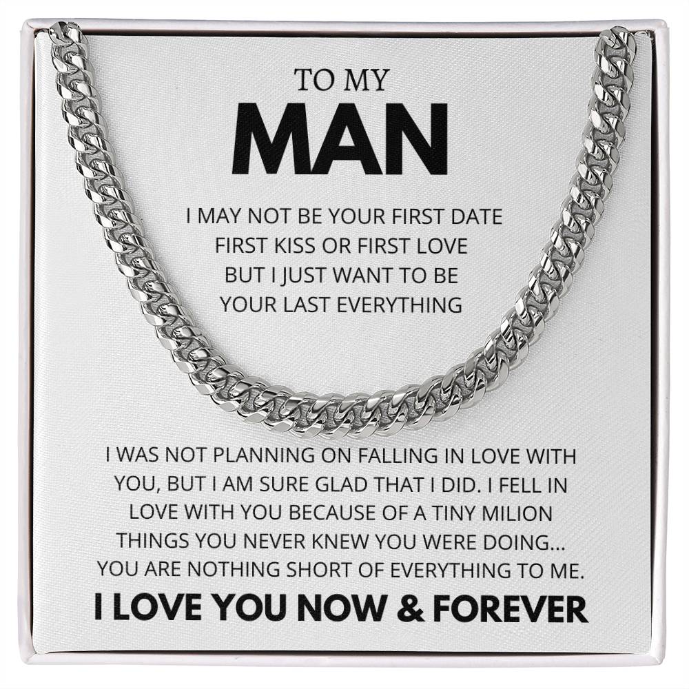 To My Man I Love You Now and Forever