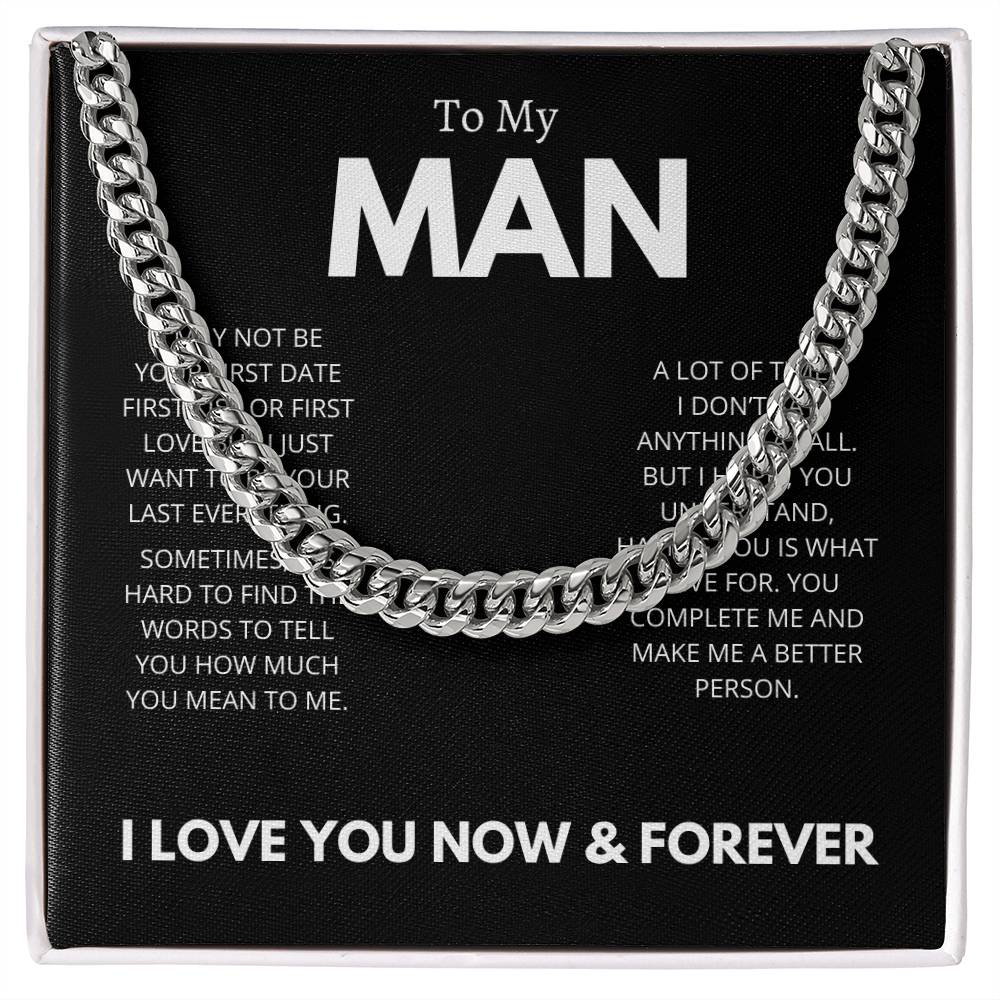 To My Man Love You Now and Forever