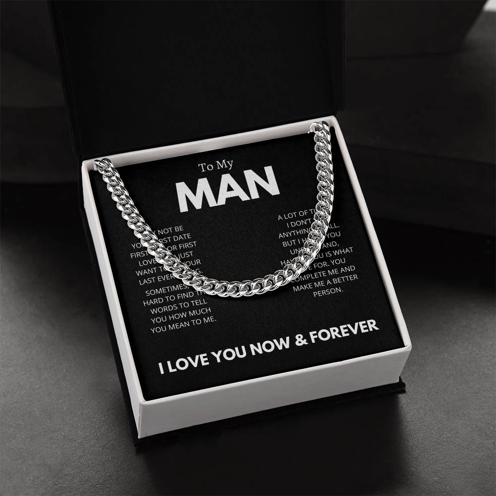 To My Man Love You Now and Forever
