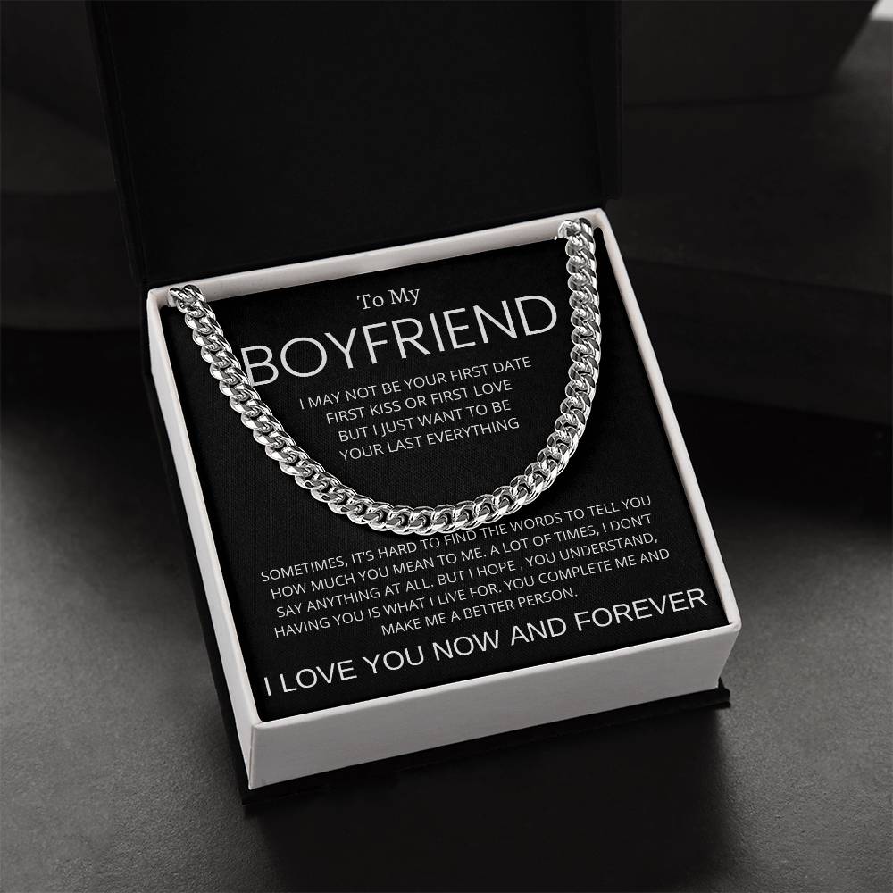 To My Boyfriend Now and Forever