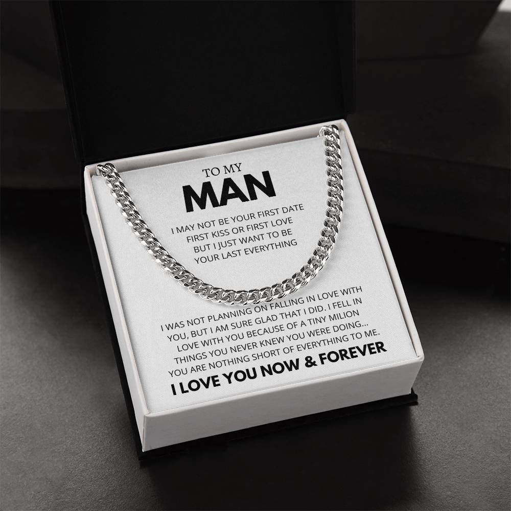 To My Man I Love You Now and Forever