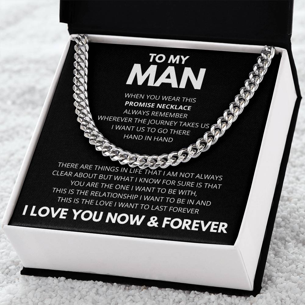 To My Man I Love You Now and Forever
