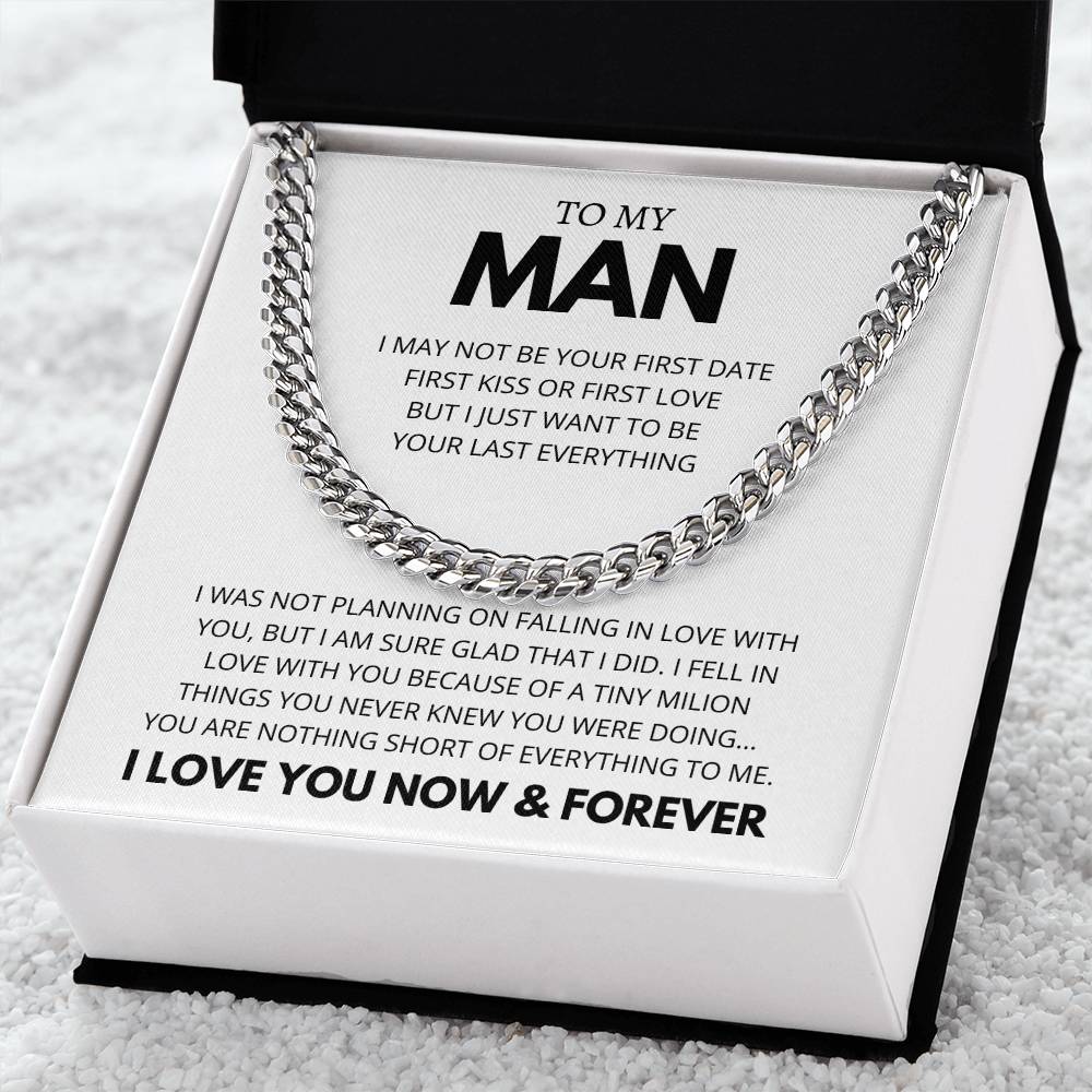 To My Man I Love You Now and Forever