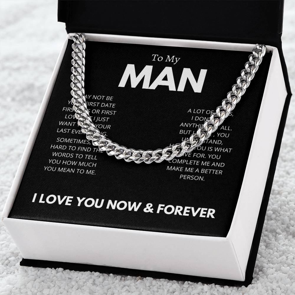 To My Man Love You Now and Forever