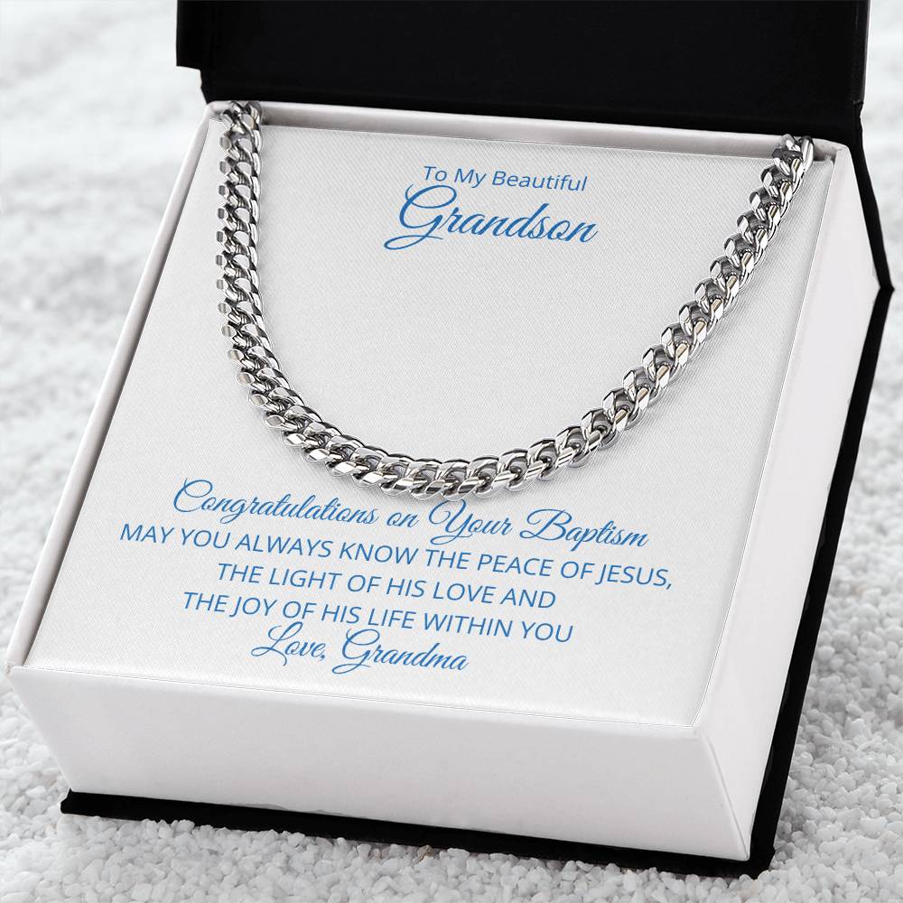 to my beautiful grandson