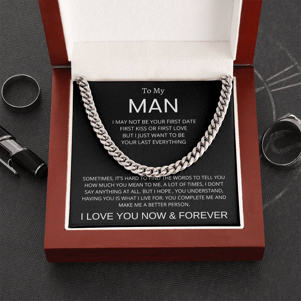To My Man I Love You Now and Forever