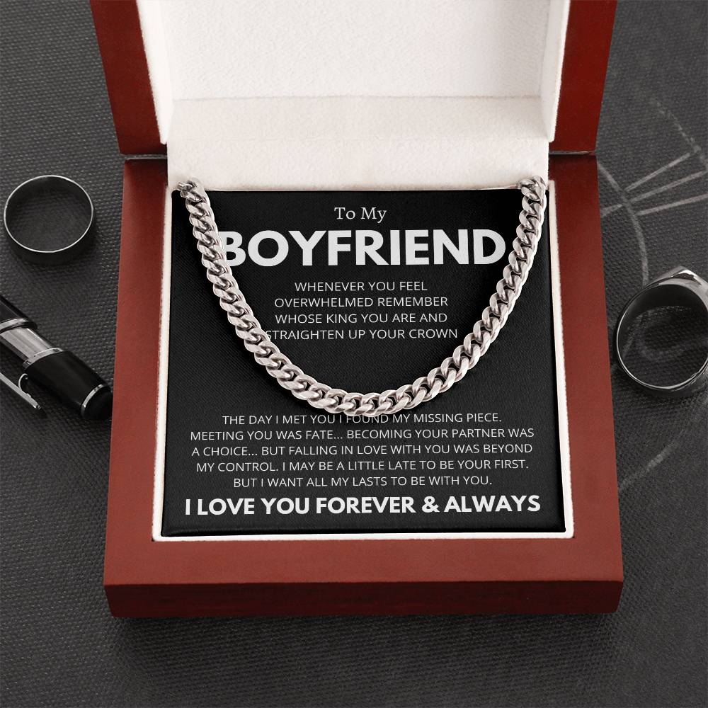 To My Boyfriend Now and Forever