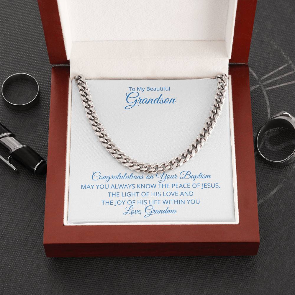 to my beautiful grandson