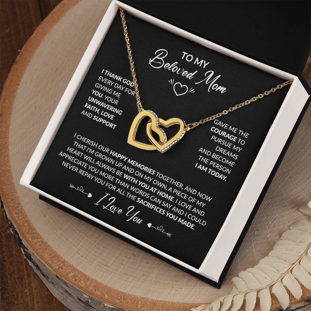 To My Beloved Mom - Black