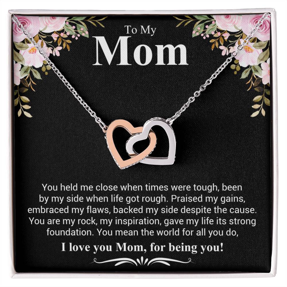 To My Mom Poem - Black