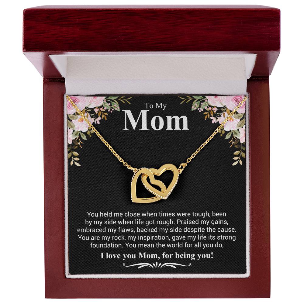 To My Mom Poem - Black