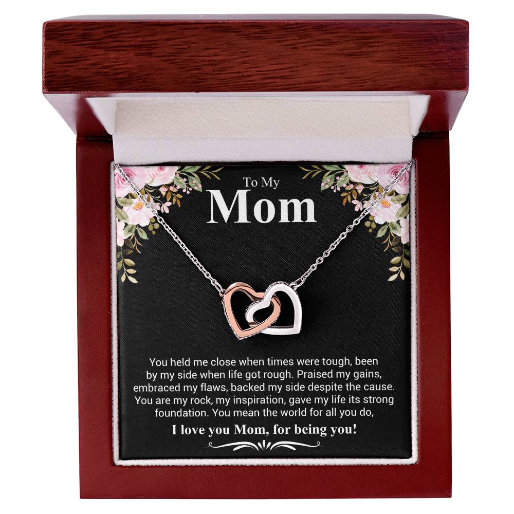 To My Mom Poem - Black