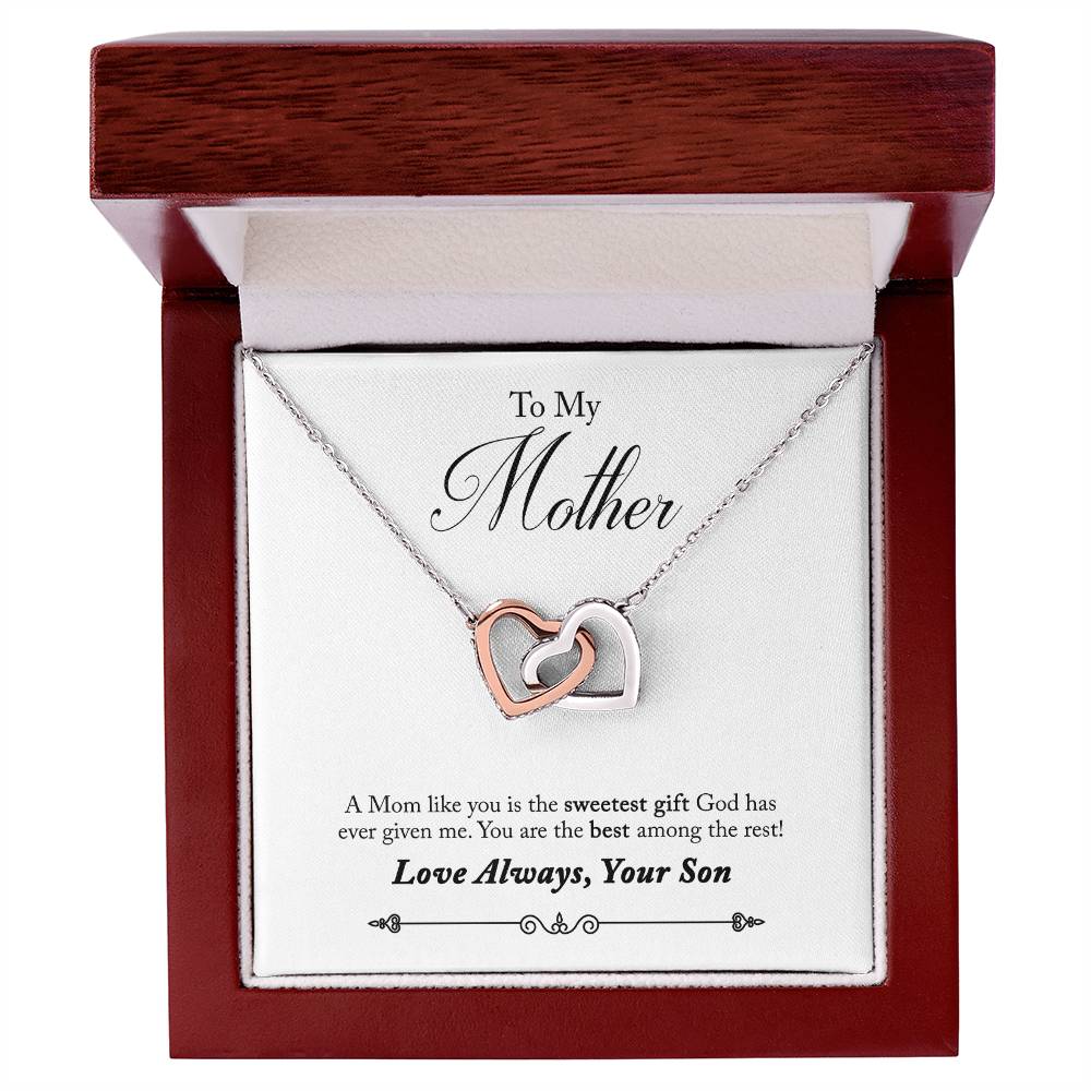 To Mother from Son Thank you