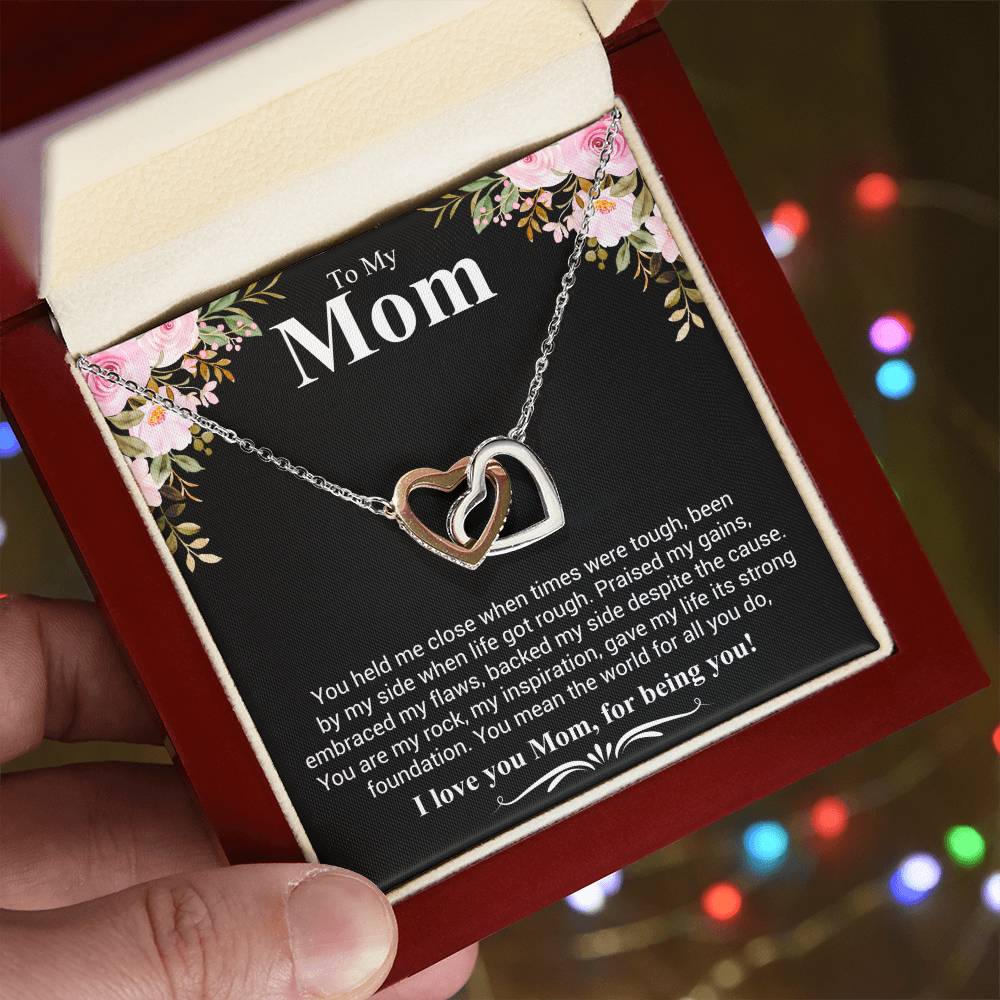 To My Mom Poem - Black