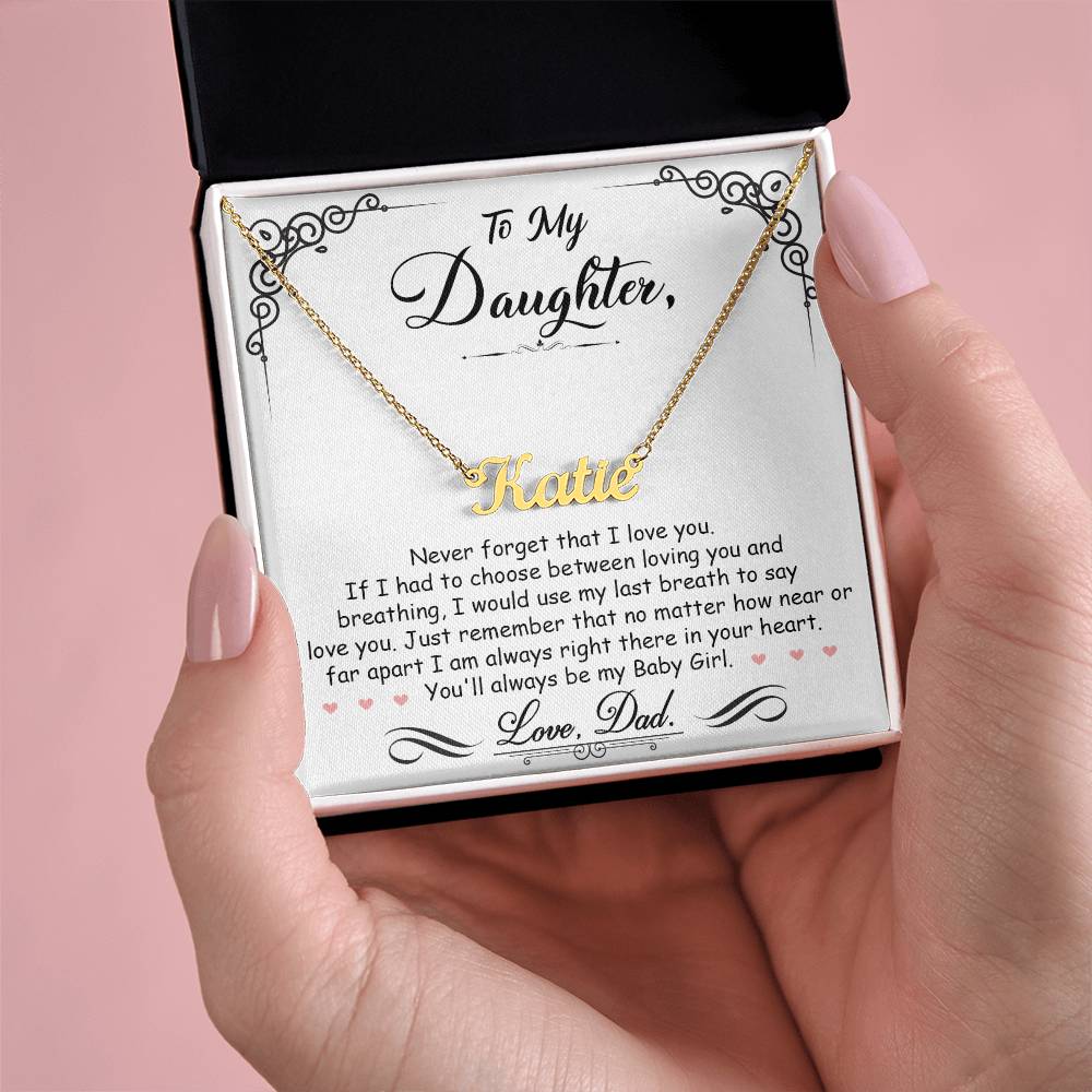 to-my daughte my-baby girl -