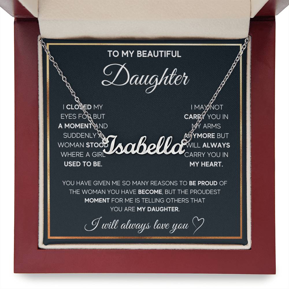 to-my daughter proud