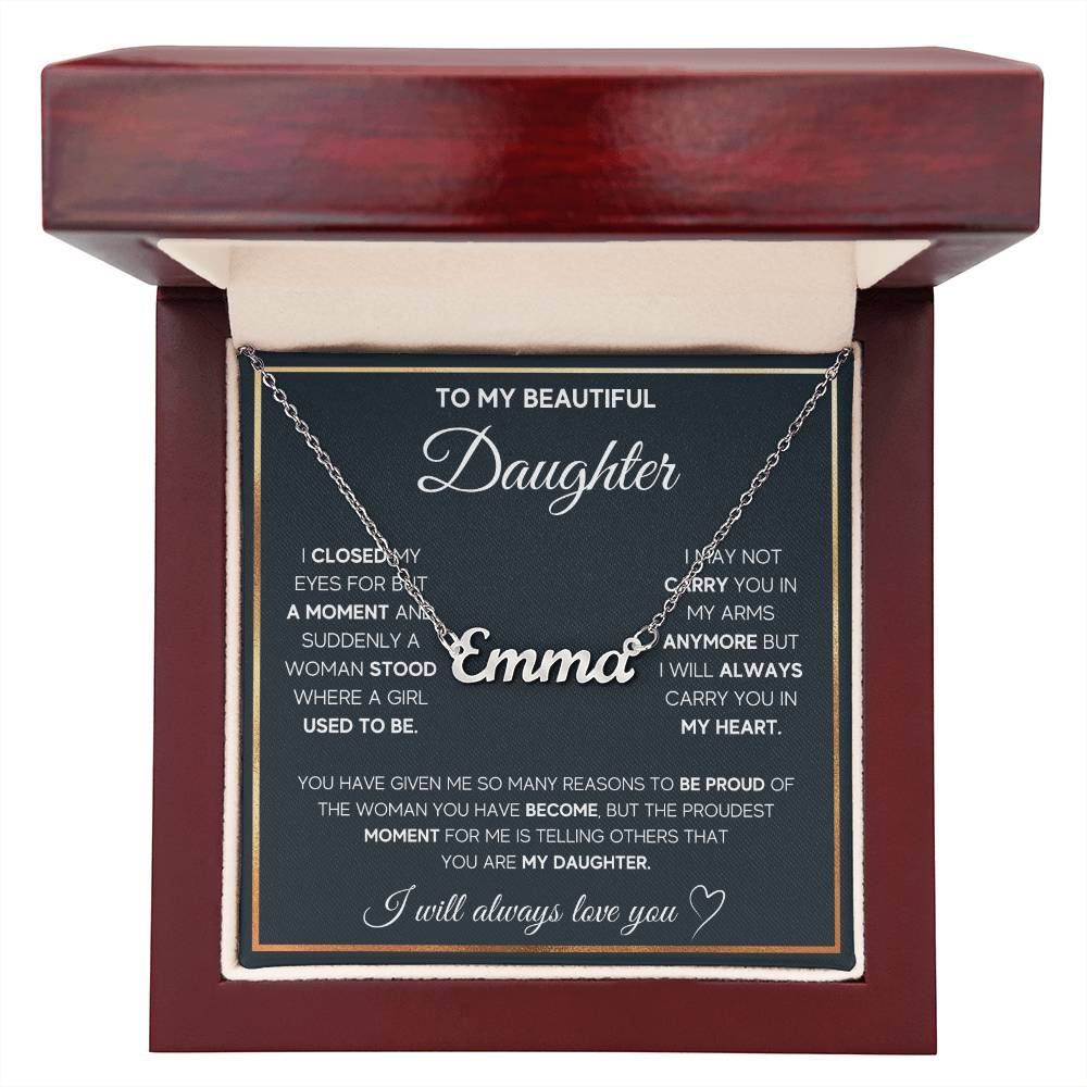 to-my daughter proud