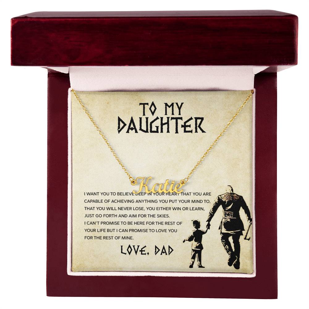 daughter-- aim for the skies