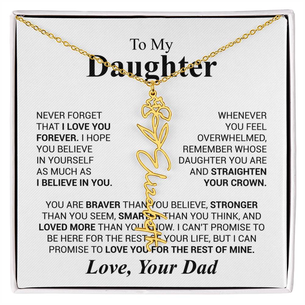 Daughter - Never forget that...